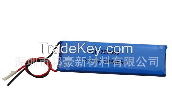 3.7V 1900mAh Lithium polymer battery pack