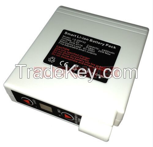 7.4V 4400mAh 18650 smart Li- ion battery pack for heated clothes 