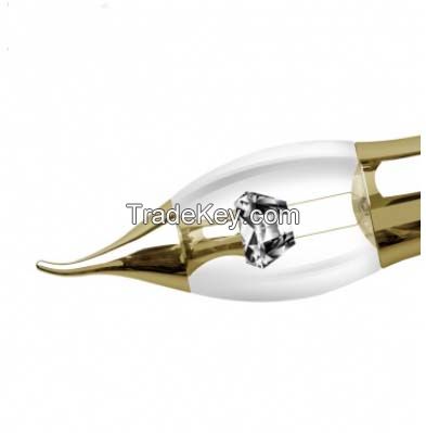 LED candle lights 4w E14 Golden /White Chrome led bulbs