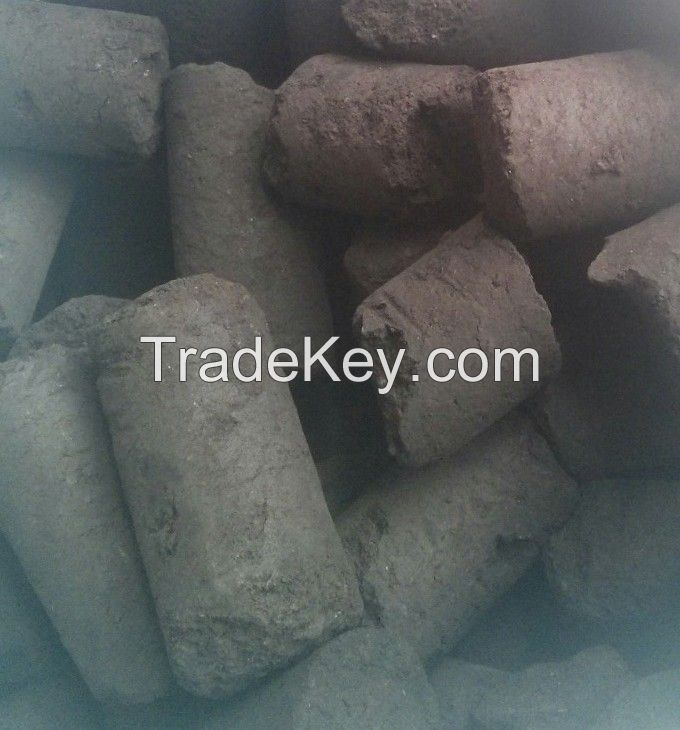 Carbonic lignin brickets