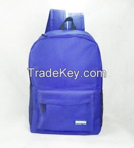 Cheap price OEM 600D polyester materials teenager backpack bag for school