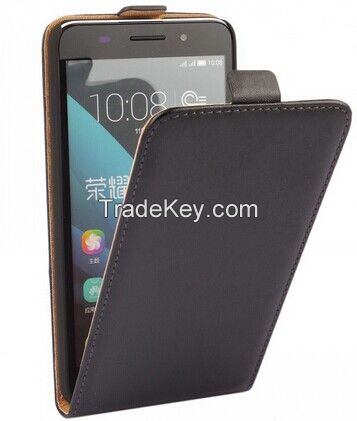 Magentic Flip Leather Cover Case for Huawei Honor 4X