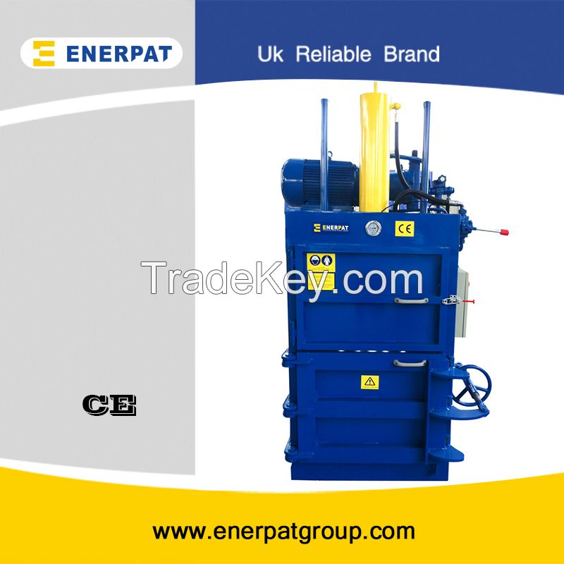 CE certificate vertical cardboard baler