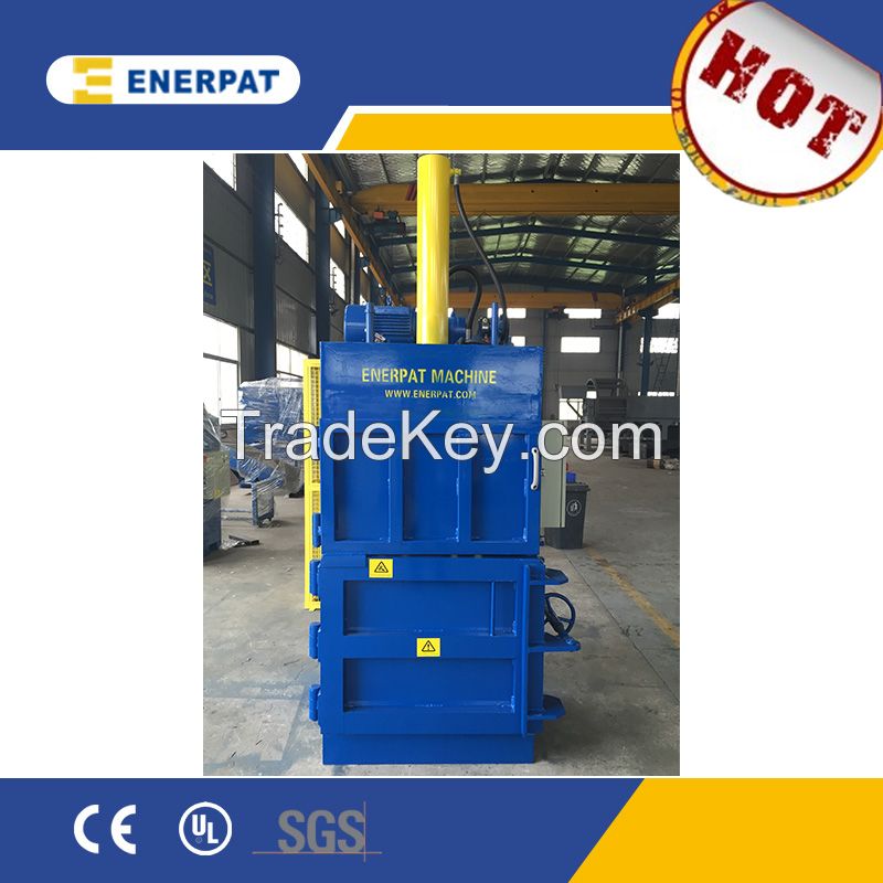 CE certificate vertical cardboard baler