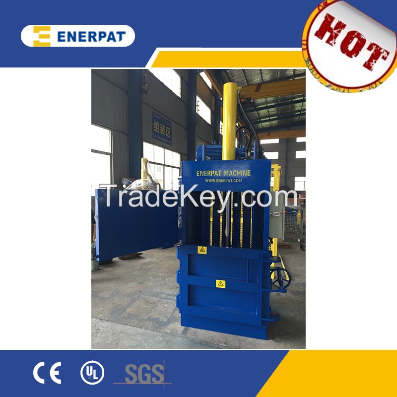 CE certificate vertical cardboard baler