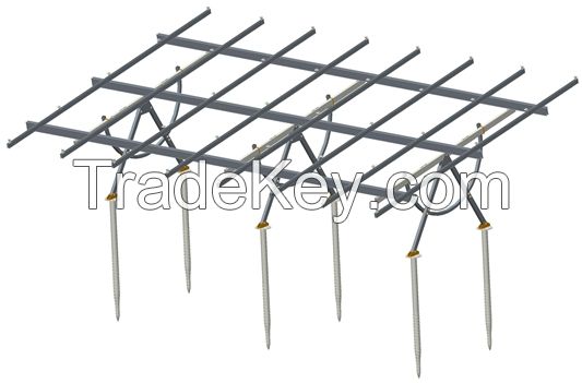 Angle Adjustable Ground PV Mounting System