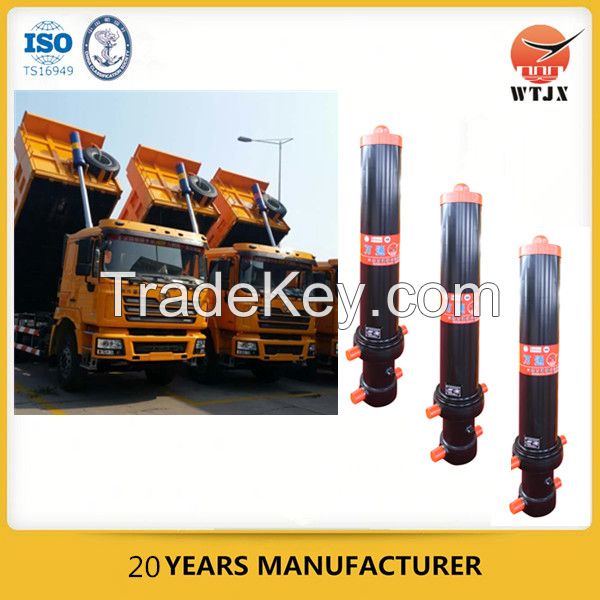 front-end hydraulic cylinders for vehicle