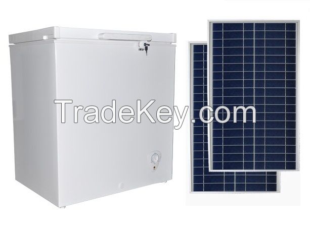 150L Solar Panel Freezer with Lithium Ion Battery, MPPT Controller