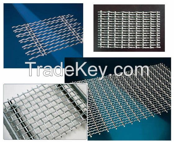 OEM SS Crimped wire mesh (supplier,factory)