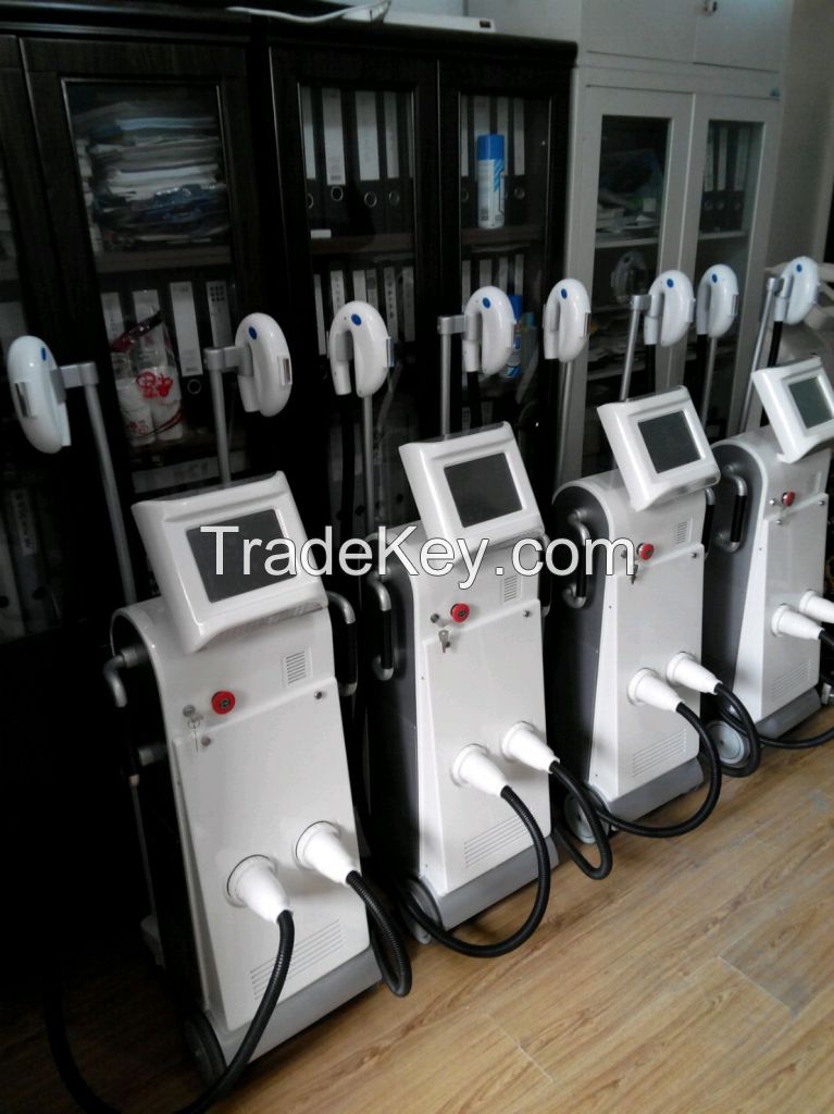 IPL RF E-light laser hair removal machine, laser skin rejuvenation machine