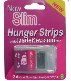 Chinese slimming products hunger strip stronger suppress appetite 24 oral strips/card