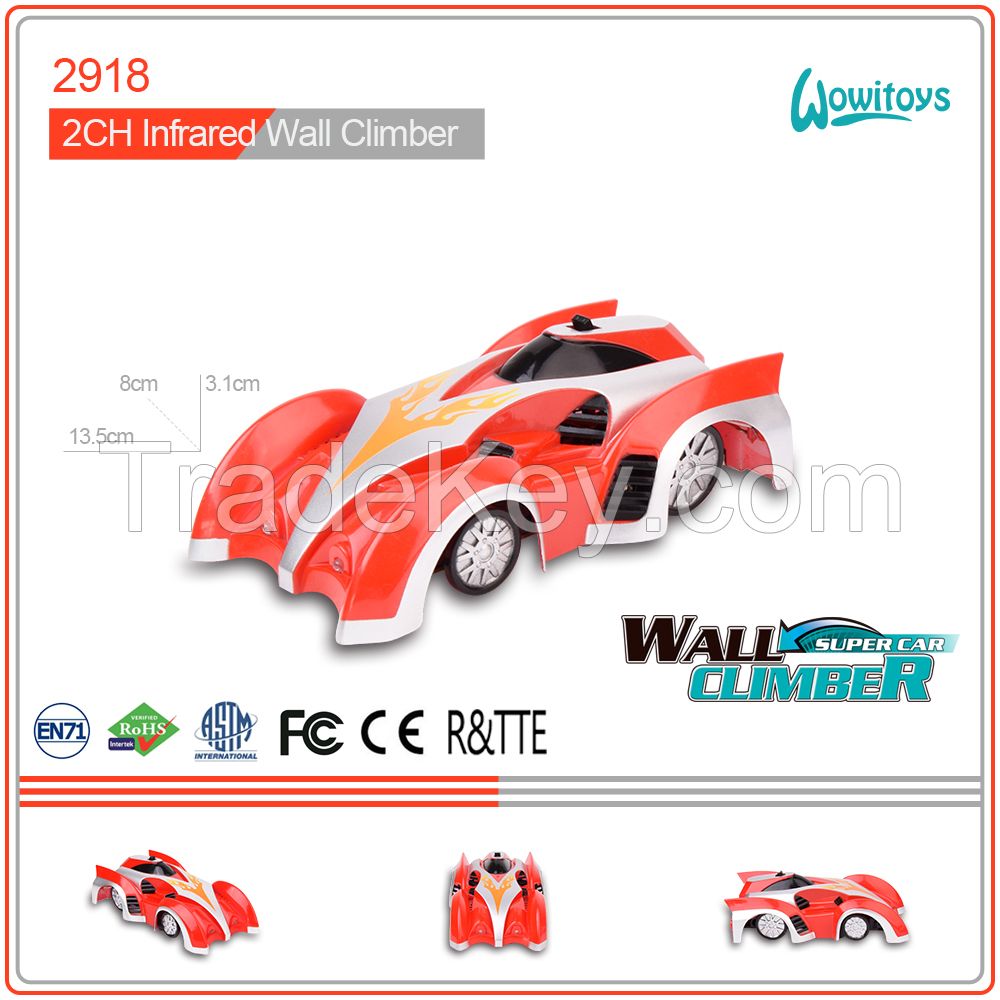 Toy Vehicle racing car and Infrared Wall Climber Car, rc car and climber