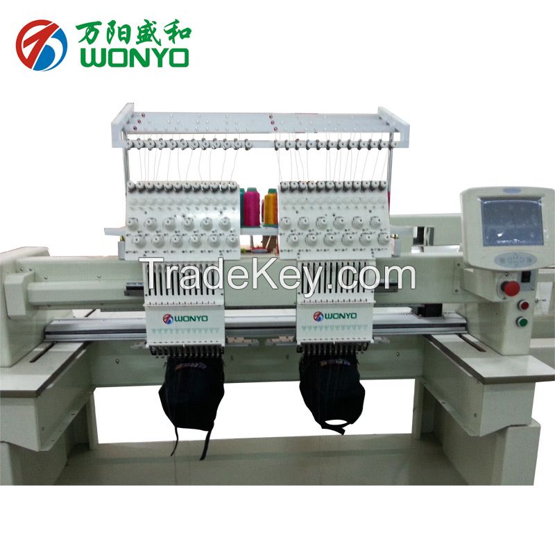 double head 12needles embroidery machine