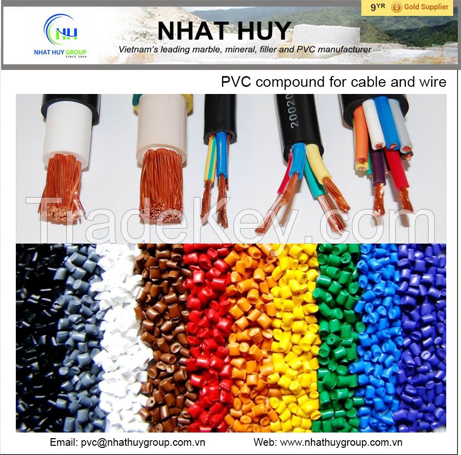 PVC compound for cable, wire