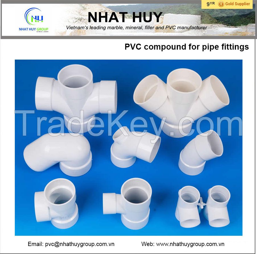 PVC compound for fittings