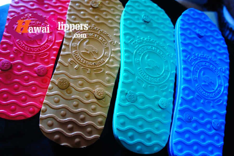 Logo Rubber Slippers Made in Thailand Emboseed Slipper By