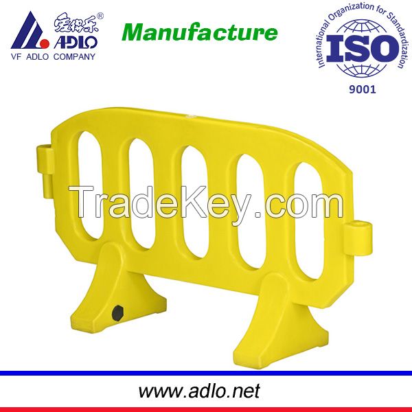 ISO9001:2008 ADLO foshan china manufacturer plastic temporary portable road barrier