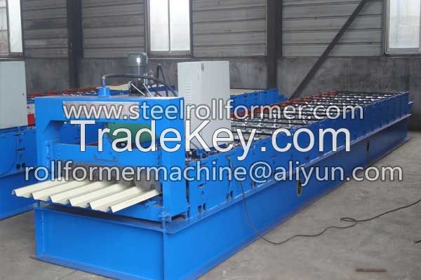 color steel roofing cold roll forming machine