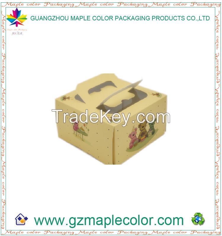 2015 high quality practical cake boxes whosale