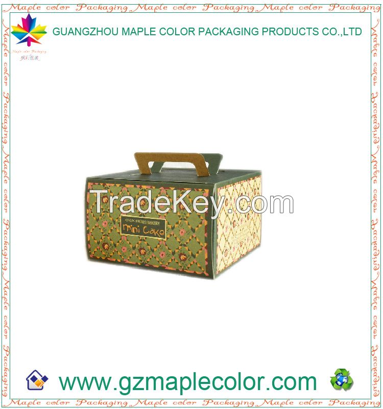 2015 high quality practical cake boxes whosale