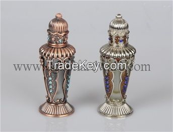 12ml elegant Arabian metal perfume bottle