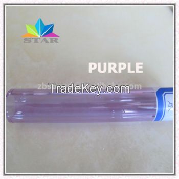 clear and colored borosilicate glass tube with unbeatable price