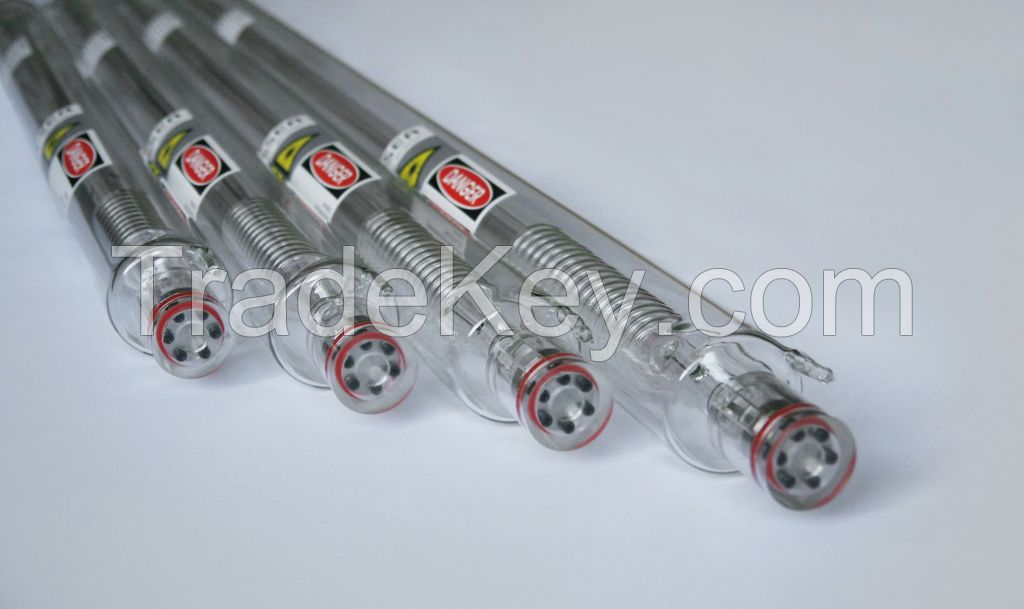 Glass to Metal 150W co2 laser tube for laser engraving, cuting machine