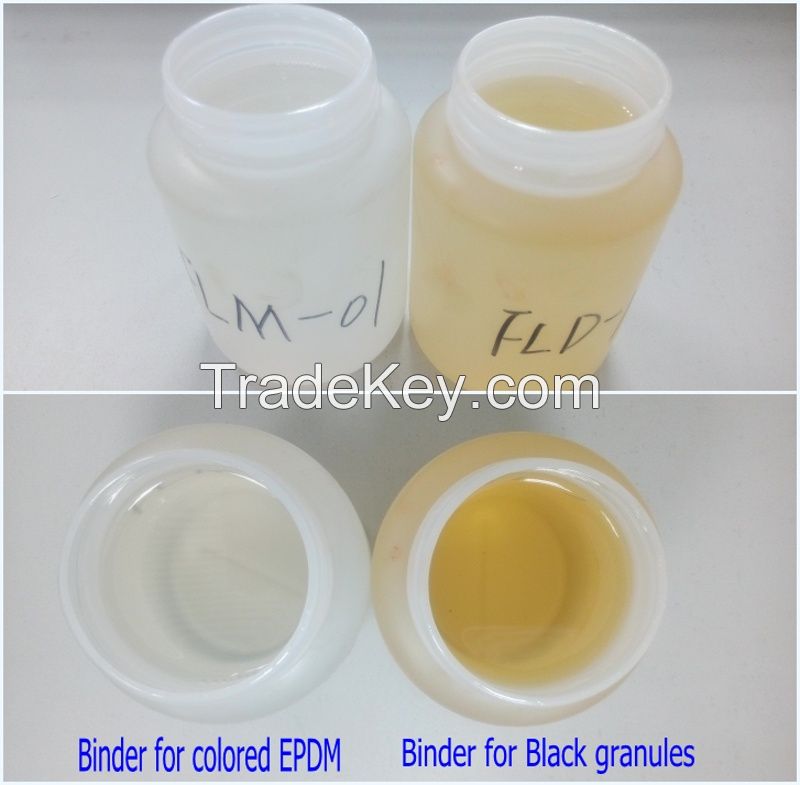 PU Binder for sports courts surface/MDI PU glue for binding EPDM granu