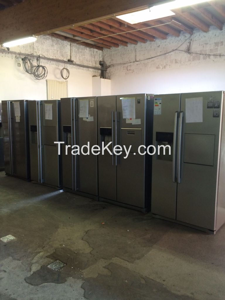 American Side By Side Refrigerators Factory Returns (New Models, All In Good Condition)