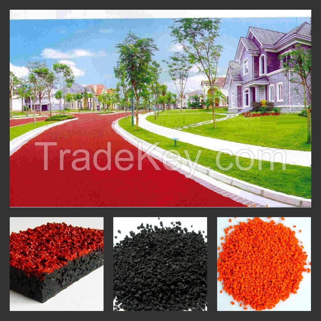 high flexible EPDM rubber carpet