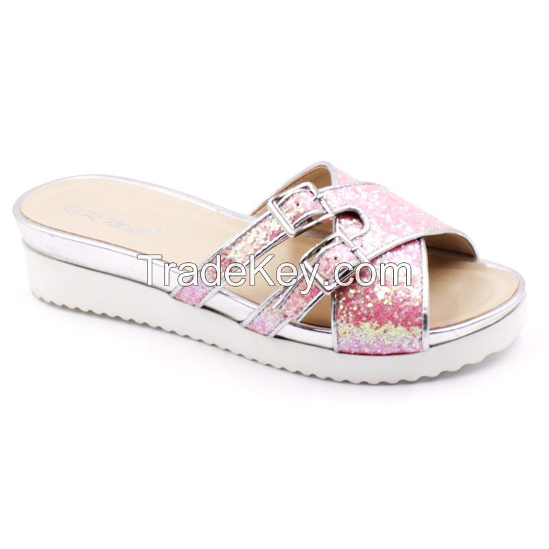RMC Cross Strap Front Flat Ladies Shoes