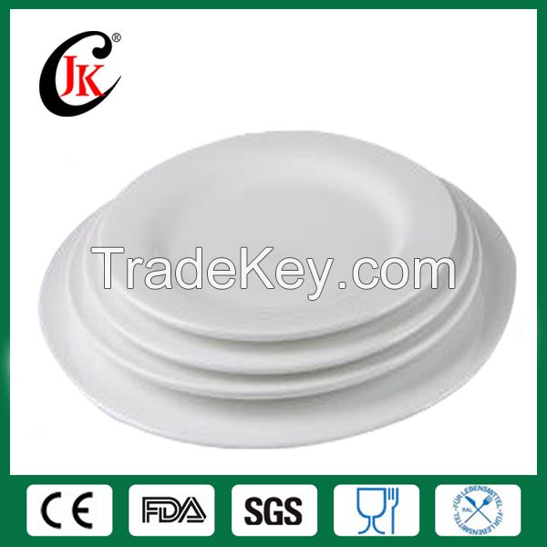 Wholesale Ceramic Plate Cheap White Porcelain Dinner Plates