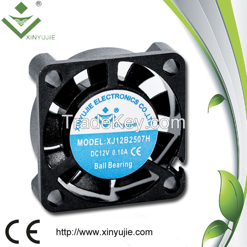 Xinyujie 5v DC cooling fan 25X25X07mm high quality new design