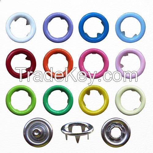 Various Colors Ring Snap Button for Babies Wear