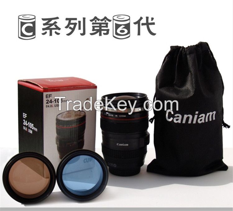 Novelty Caniam 24-105 6th Camera Lens Coffee Mug 