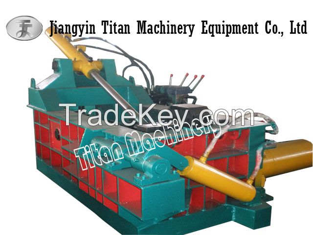 aluminum scrap baler compactor baling machine bale press equipment