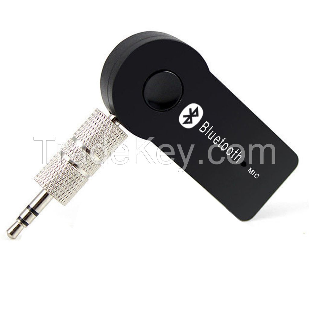 Bluetooth Music Receiver Audio Streaming 3.5mm Stereo Home Car Wireless Adapter 