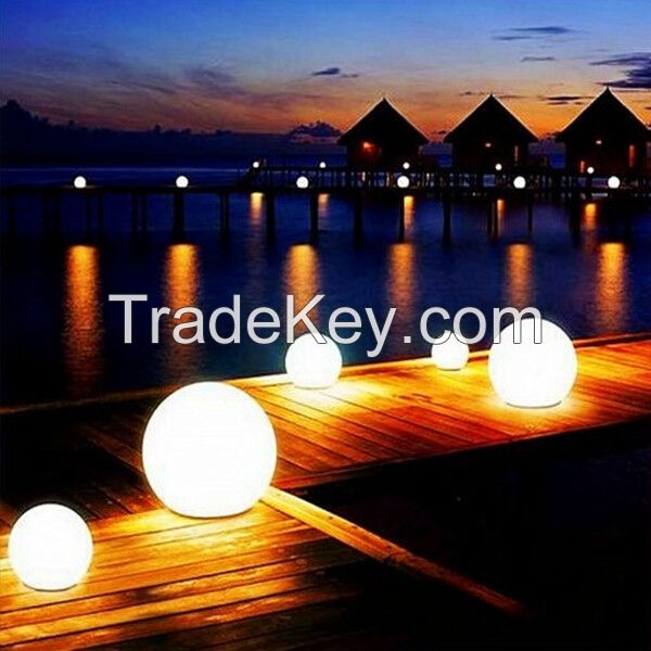 garden swimming pool waterproof led balls