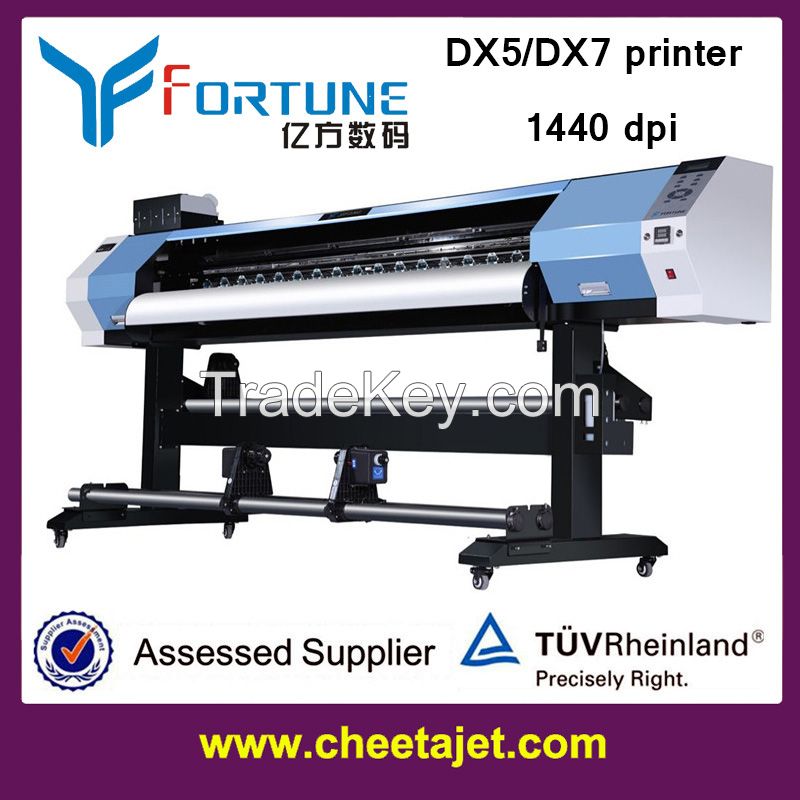best price 1.9m eco solvent printer with dx5/dx7 head