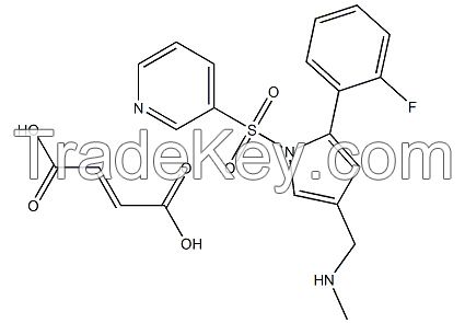 99 %  Vonoprazan Fumarate.TAK-438.Vonaprazan and  Vonoprazan Fumarate Intermediate.TAK-438 Intermediate.Vonaprazan Intermediate