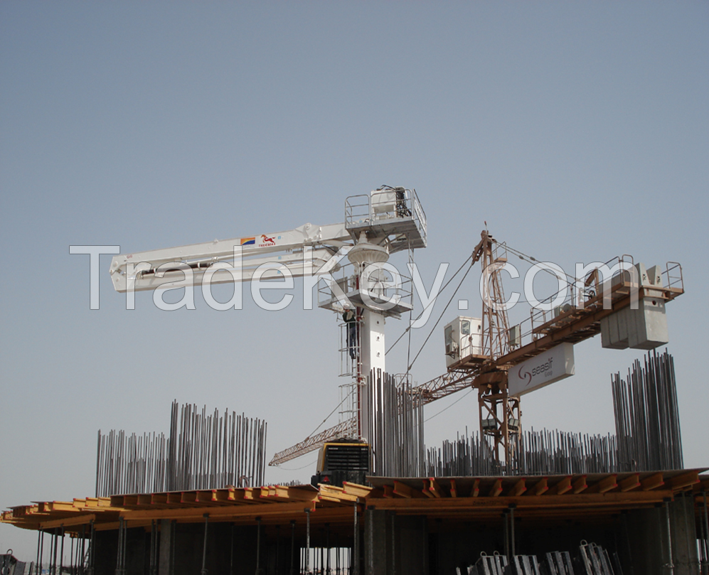 Column And Climbing Concrete Placing Boom