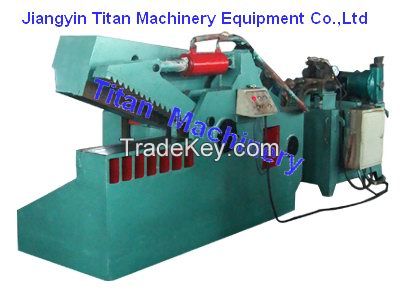 scrap metal alligator shearing machine