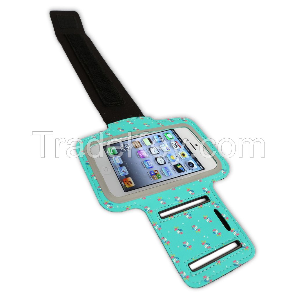 Neoprene custom printing sport armband case for iPhone 5s/6