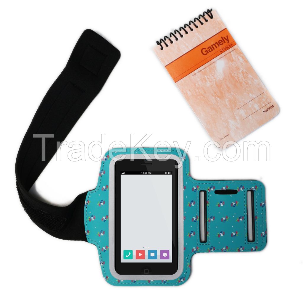 Neoprene custom printing sport armband case for iPhone 5s/6