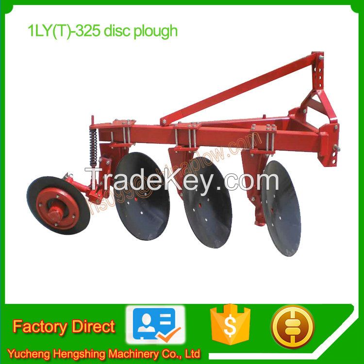 Farm machinery 1LYT-325 disc plough for foton tractor