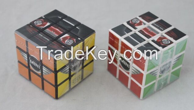 Rubik 3x3x3 magic cube customized picture showing