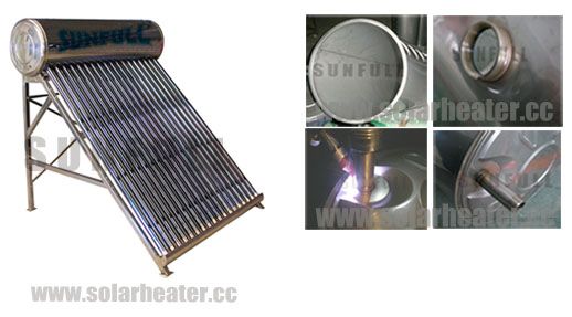 Non-pressurized Solar Water Heater (CNP-SS)