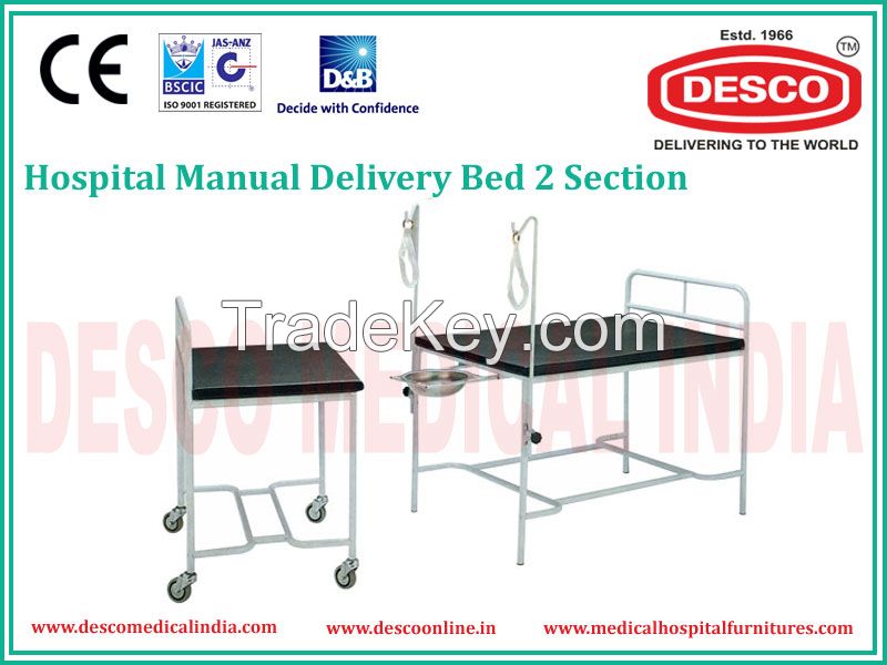 2 SECTION DELIVERY BED
