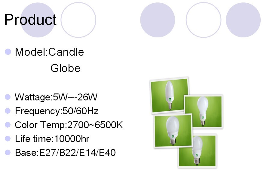 Led light/Candle light/Globe light