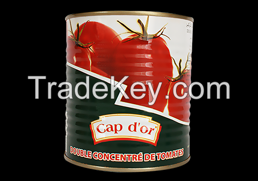 Canned tomato sauce paste CAP D'OR